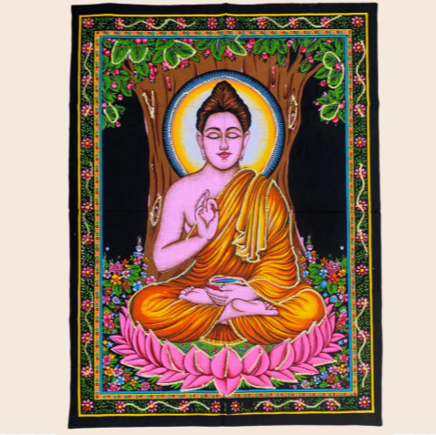 Buddha Tapestry 30" X 43"