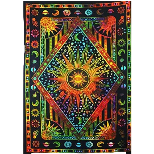 Tie-Dye Celestial Tapestry