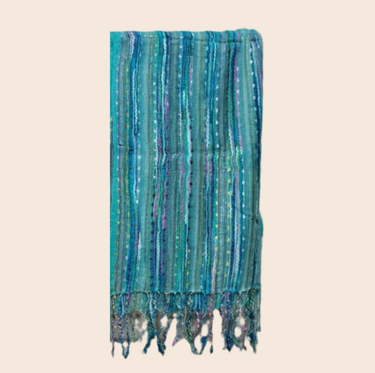 Traditional Indian Woven Scarf