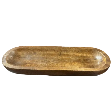 Wooden Boat Incense Burner