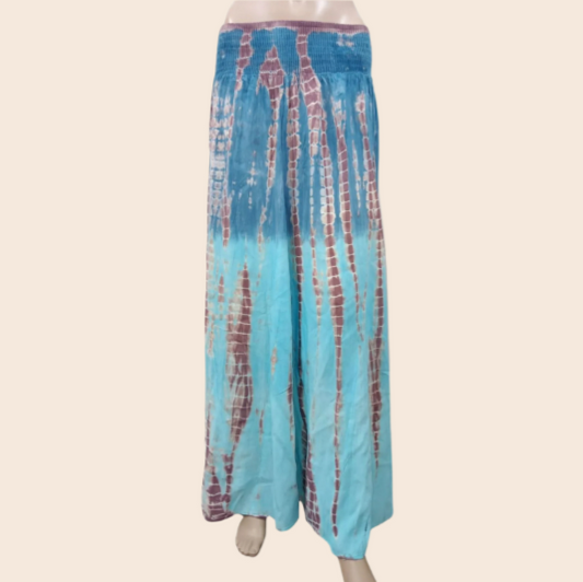 Adjustable Length Tie Dye Skirt