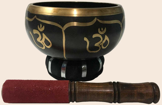 Tibetan Om Singing Bowl