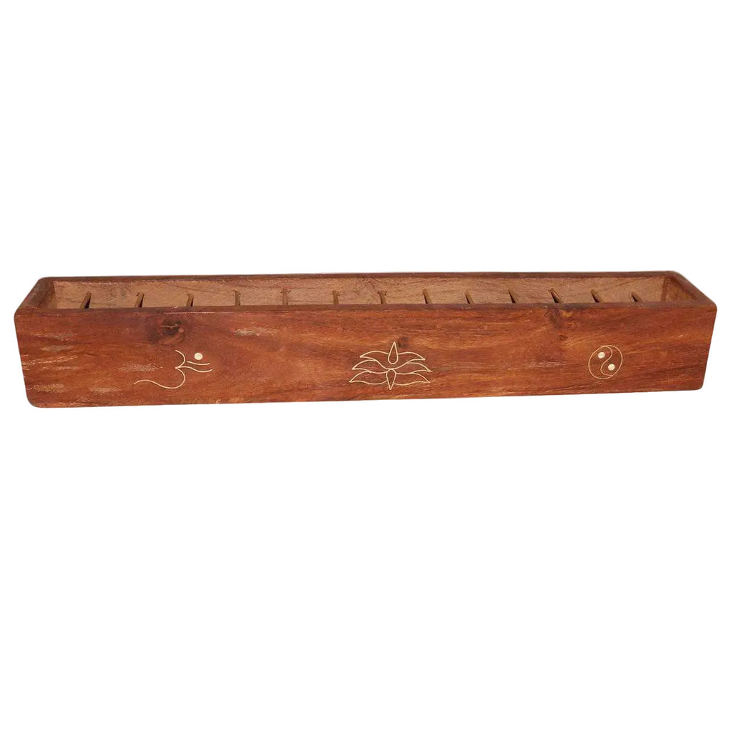 Wooden Tibetan Lattice Box