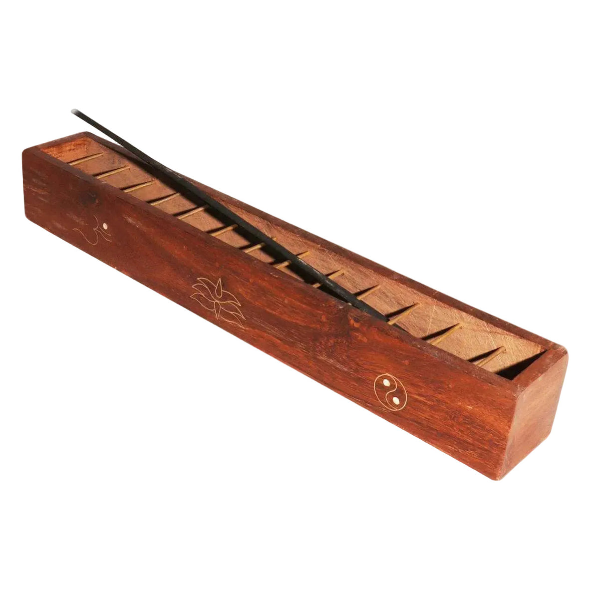Wooden Tibetan Lattice Box