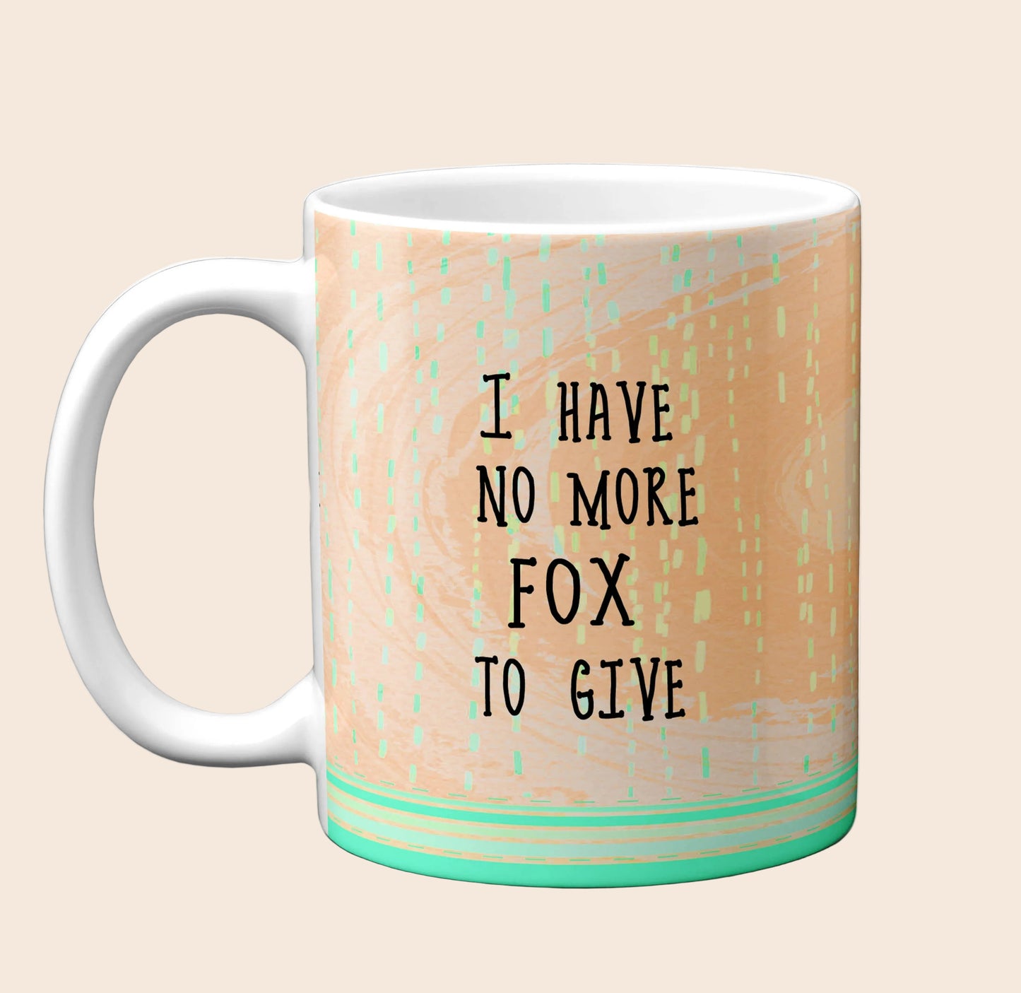 No More Fox Mug