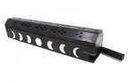 Black Moon Phase Coffin Incense Burner