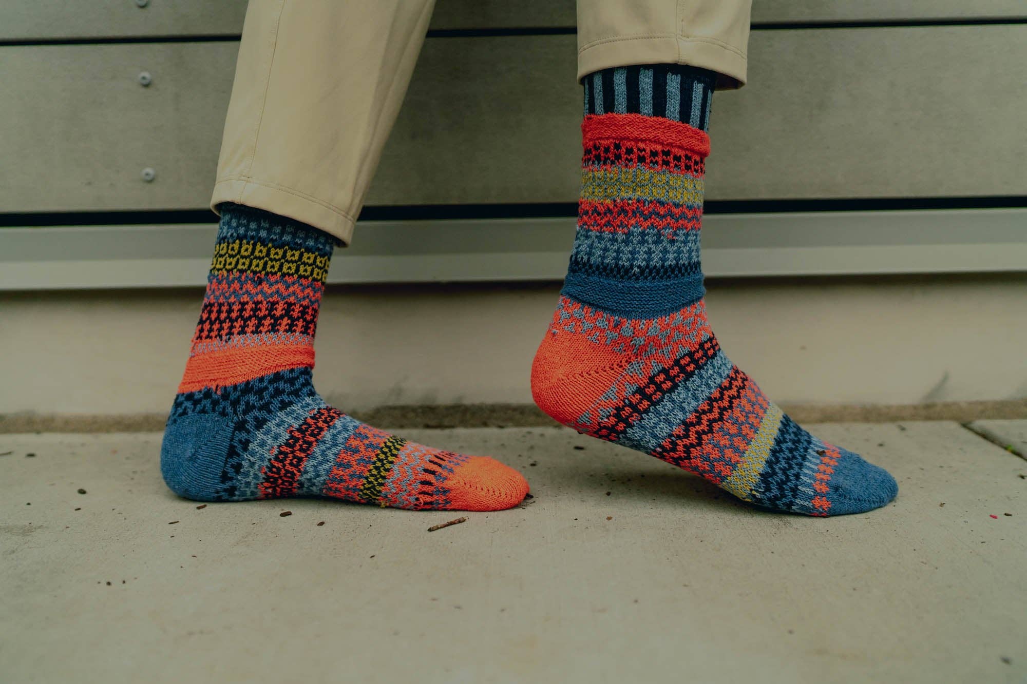 Masala Crew Socks | USA Made Sustainable Mismatched Socks