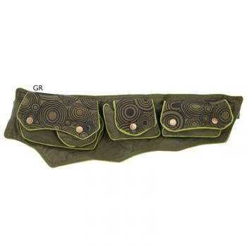 Festival Belt with Swirls