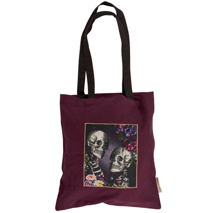 Skeleton Couple Tote