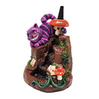 Cheshire Cat and Mushroom Backflow Burner