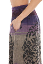 Cozy Tree of Life Drawstring Skirt