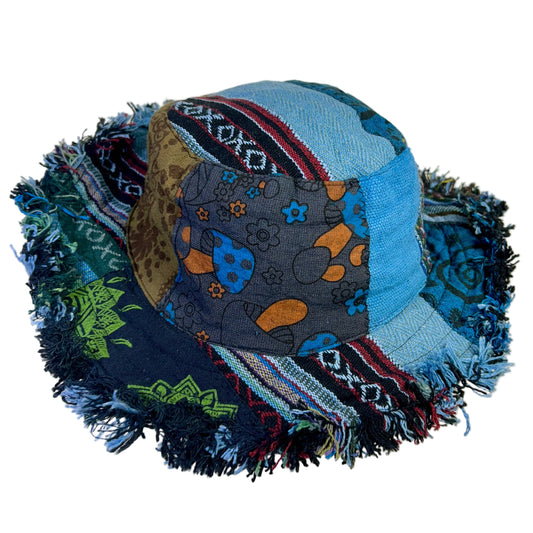 Overdye Patchwork Hat