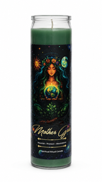 Mother Gaia Spiritual Ritual Jar Candle