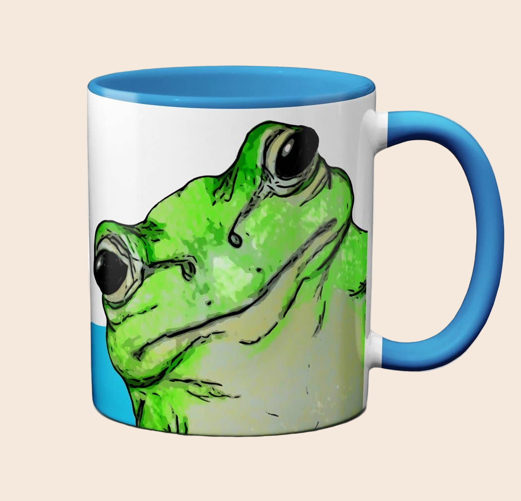 Get Worse Frog Mug