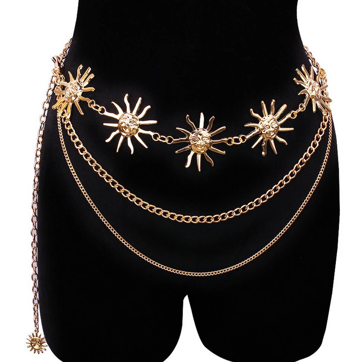 Sun or Moon Chain Belt