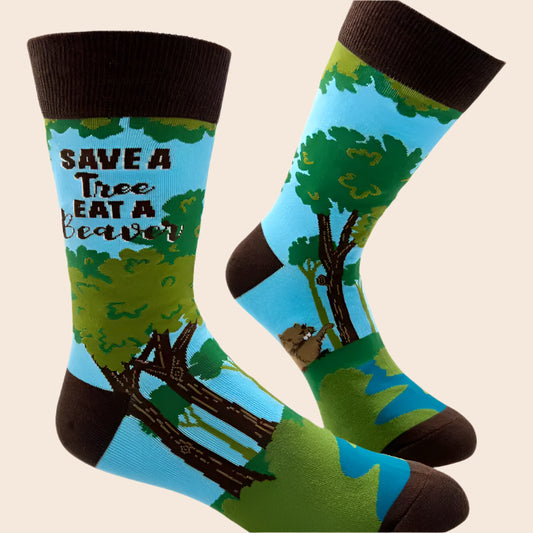 Save a Tree Men's Socks