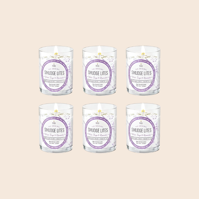 Lavender Sage Votive Smudge Candle