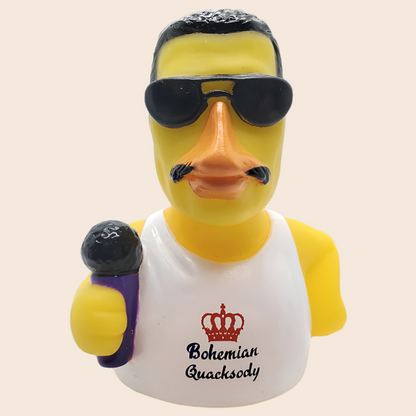 Celebriducks Bohemian Quacksody Rubber Duck