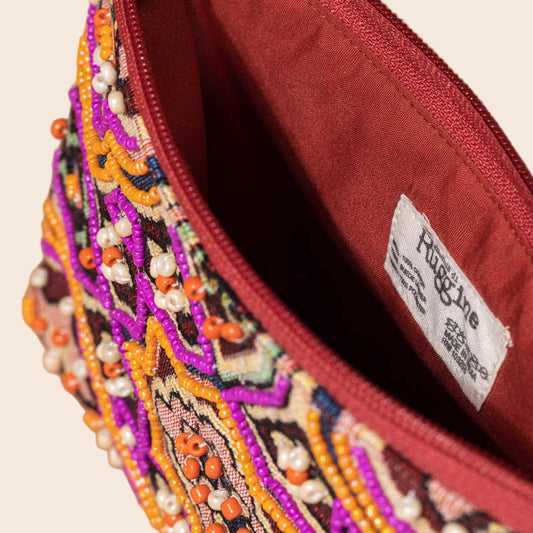 Handmade Lucy Beaded Clutch