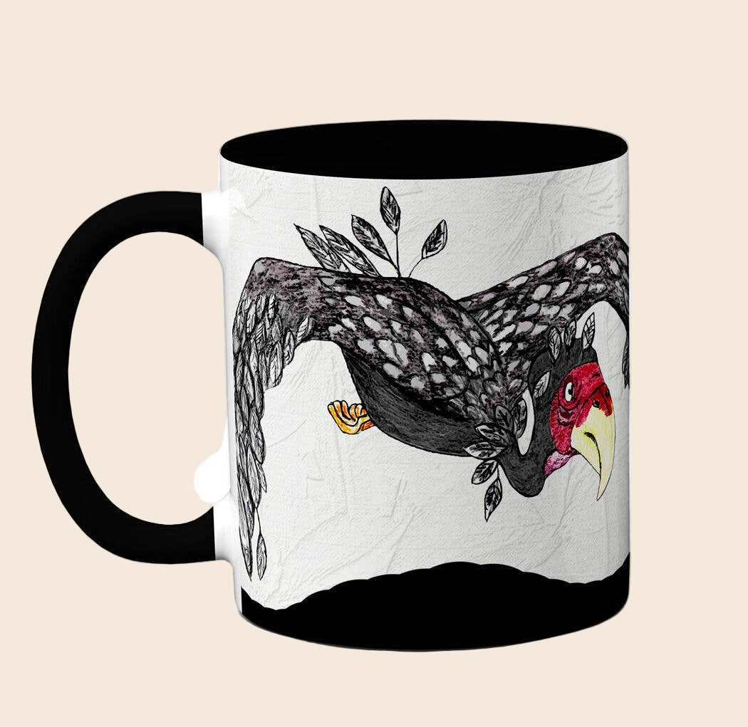 Black Buzzard Coffee Mug