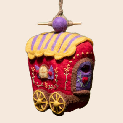 Gypsy Wagon Birdhouse