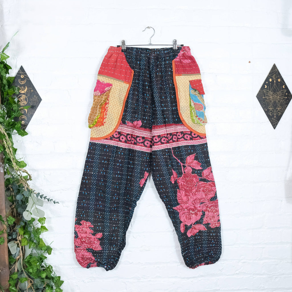 Kantha Baggy Unisex Boho Pants