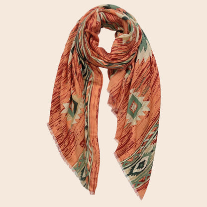 Lightweight Aztec Women's Scarves and Wrap