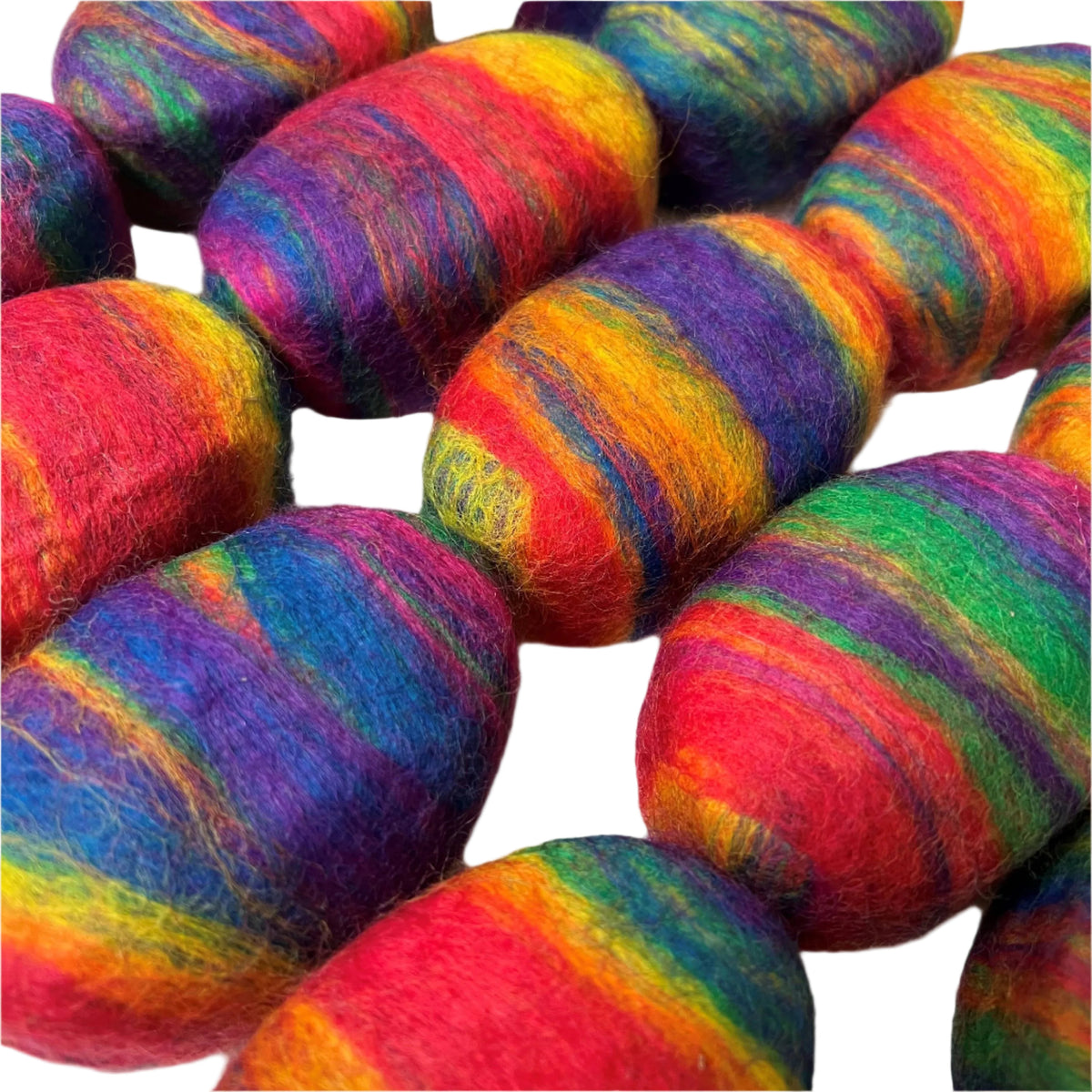 Felted Soap Rainbow
