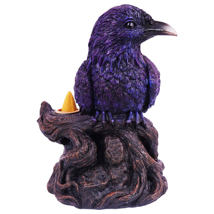 Raven Back Flow Incense Burner