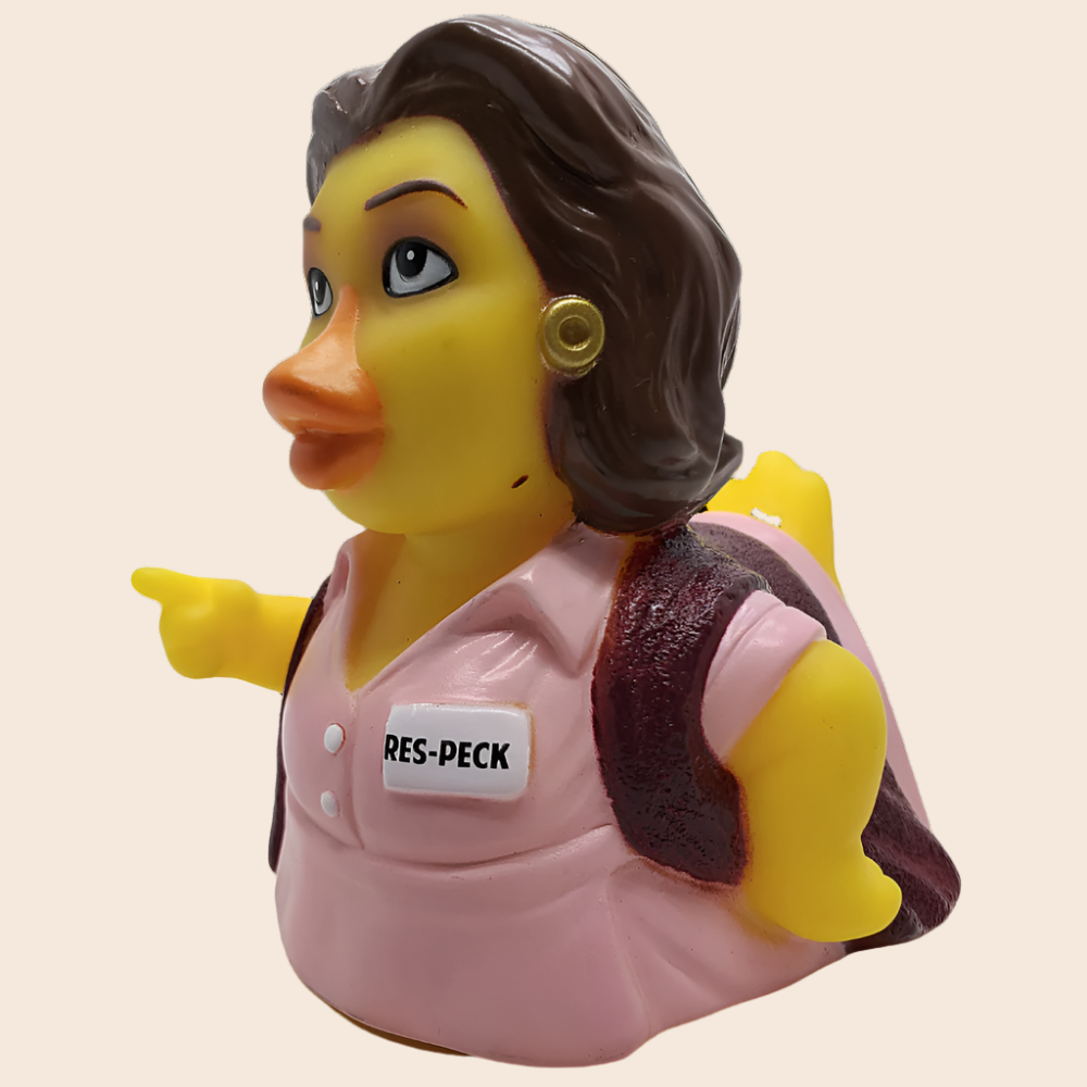 Celebriducks Queen of Soak – R-E-S- PECK Rubber Duck