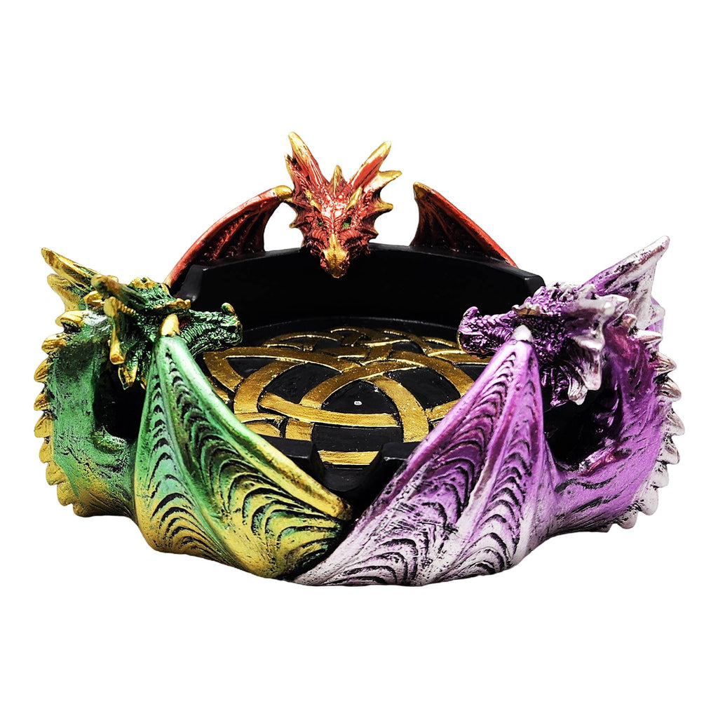 3 Dragon Incense Burner/Ashtray