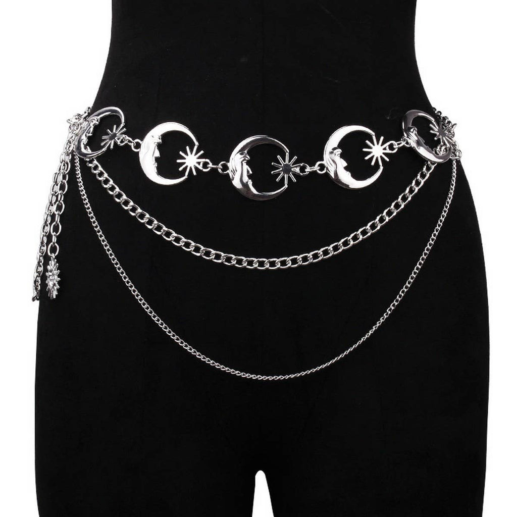 Sun or Moon Chain Belt