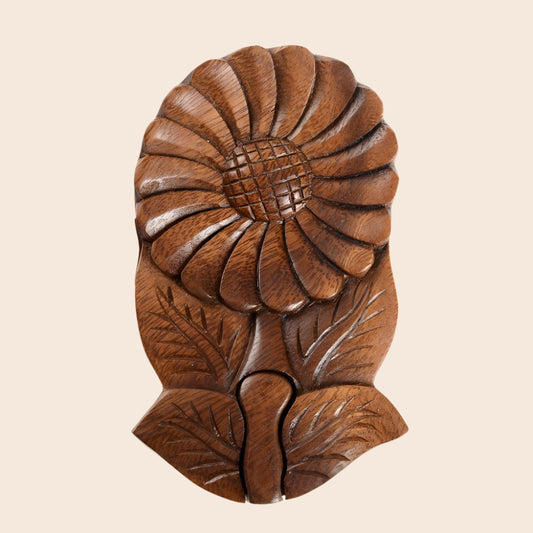 Sunflower Puzzle Box