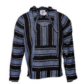 Baja Blue and Gray Stripes