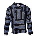 Baja Blue and Gray Stripes