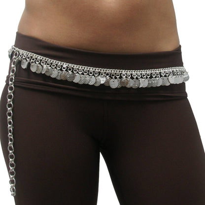 Draping Chain with Bells / Belly Dance Belt