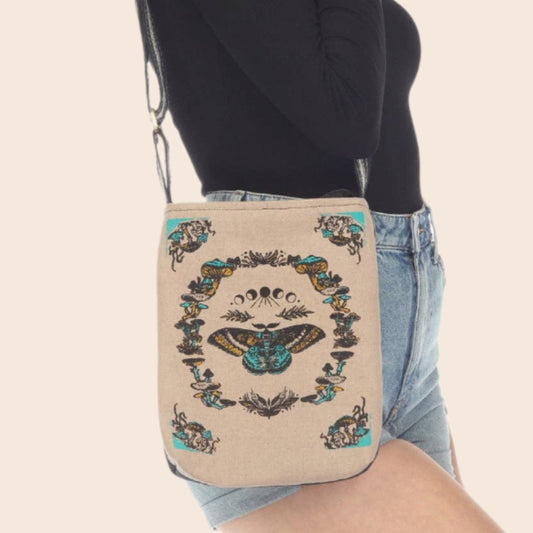 Moth Boho Shoulder Bag