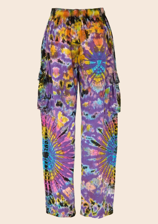 Tie Dye Cargo Pants