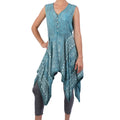 Colors of the Sea Batik Bohemian Dress