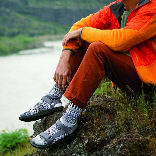 Midnight Crew Socks | USA Made Sustainable Mismatched Socks