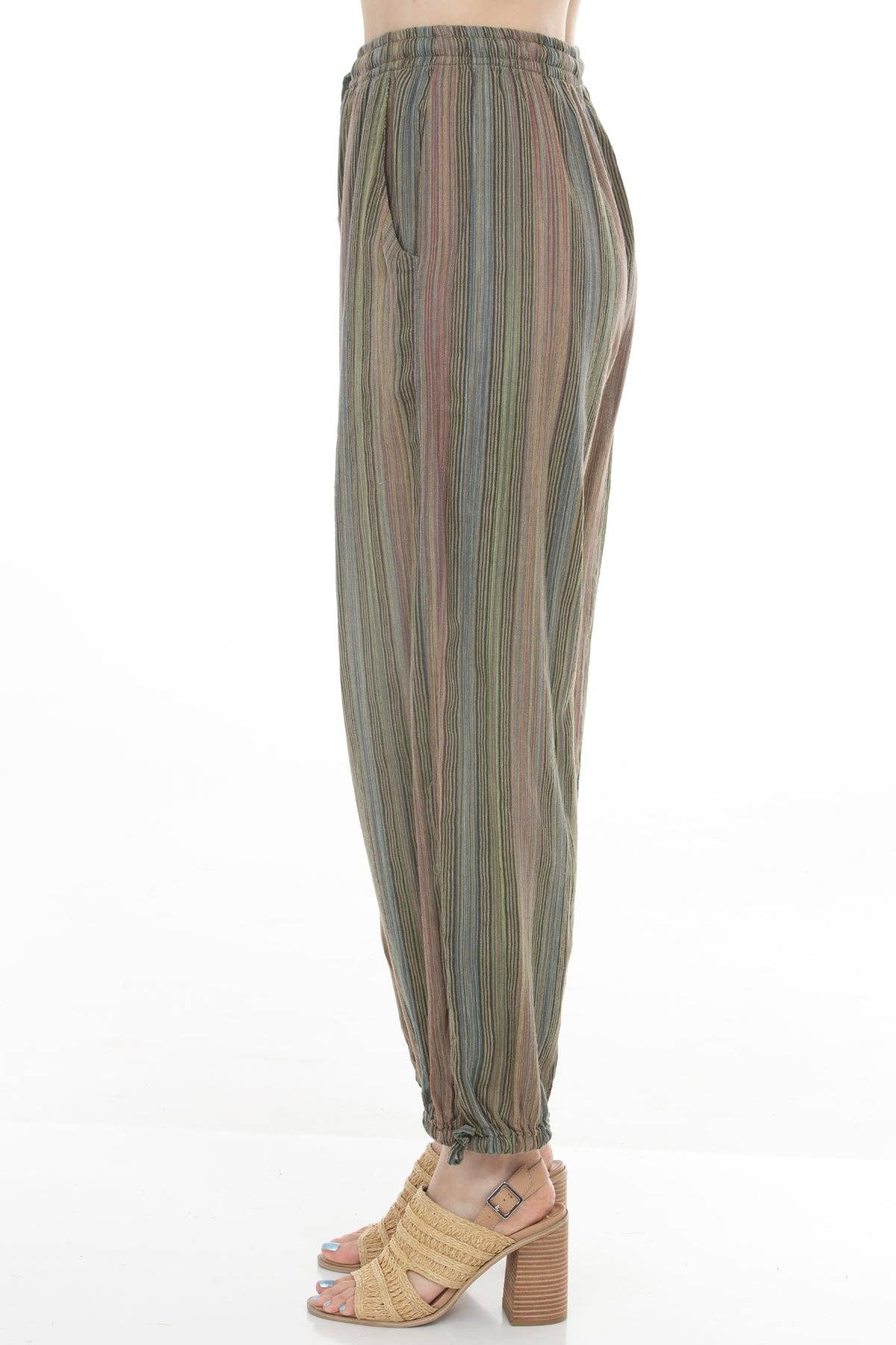 Striped Easy Jogger Pants