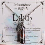 Lilith Spell Jar Amulet Necklace
