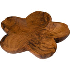 Flower Teak Trinket Dish