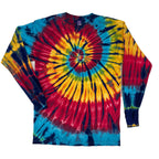Rainbow Tie Dye Unisex Long Sleeve Shirt