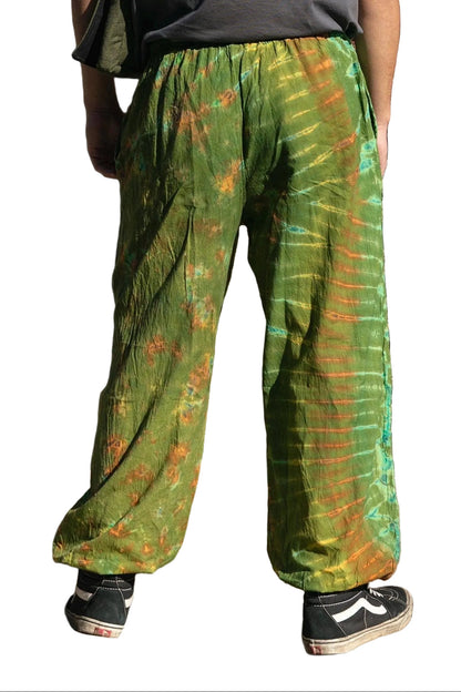 Unisex Tie Dye Harem Pants