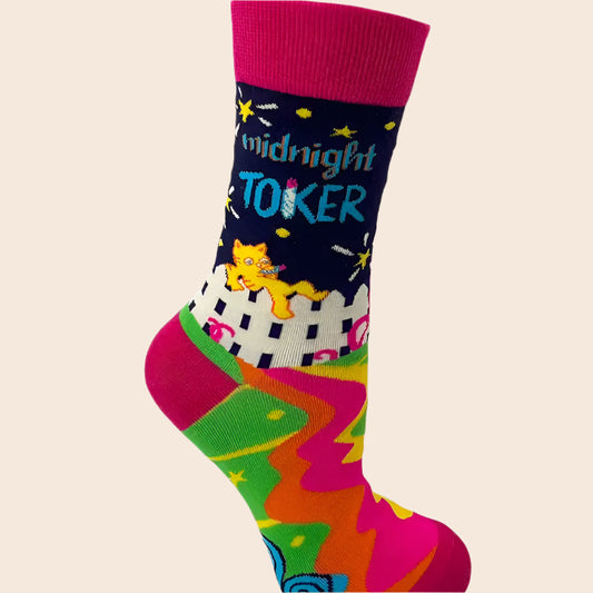 Midnight Toker Women's Socks