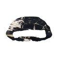 Black and Tan Tie Dye Headband