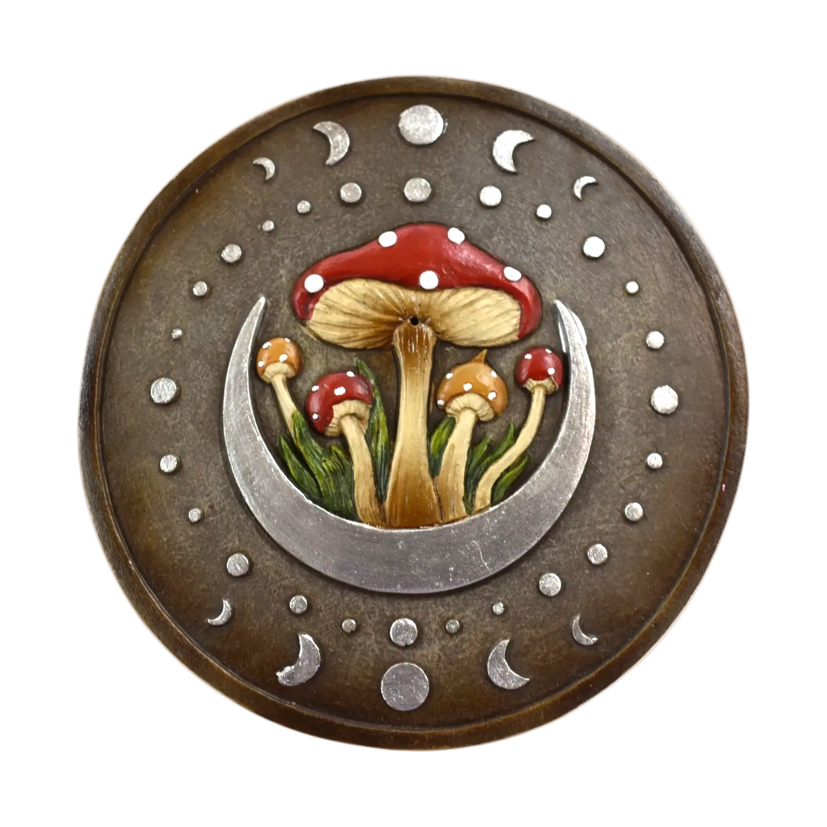Round Mushroom Incense Burner