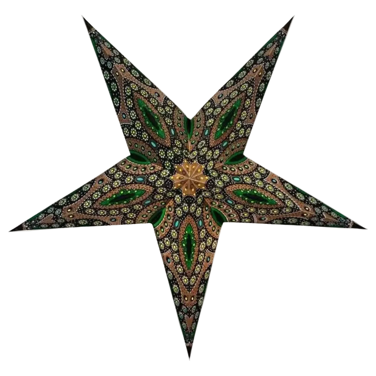 Forest Paper Star Lantern