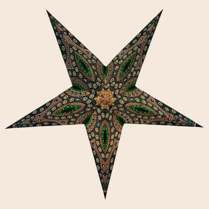 Forest Paper Star Lantern